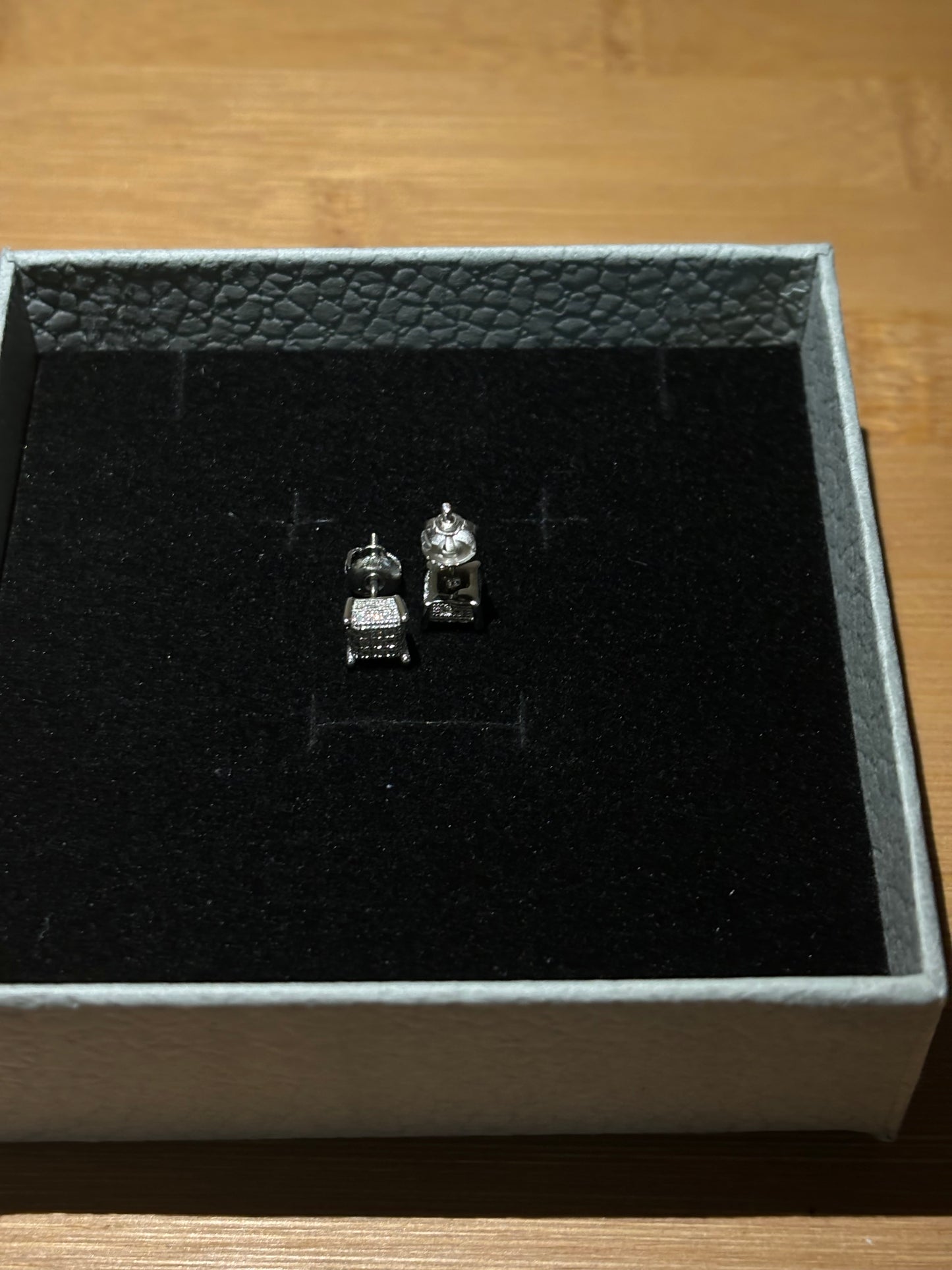 Cubic Stud Earrings