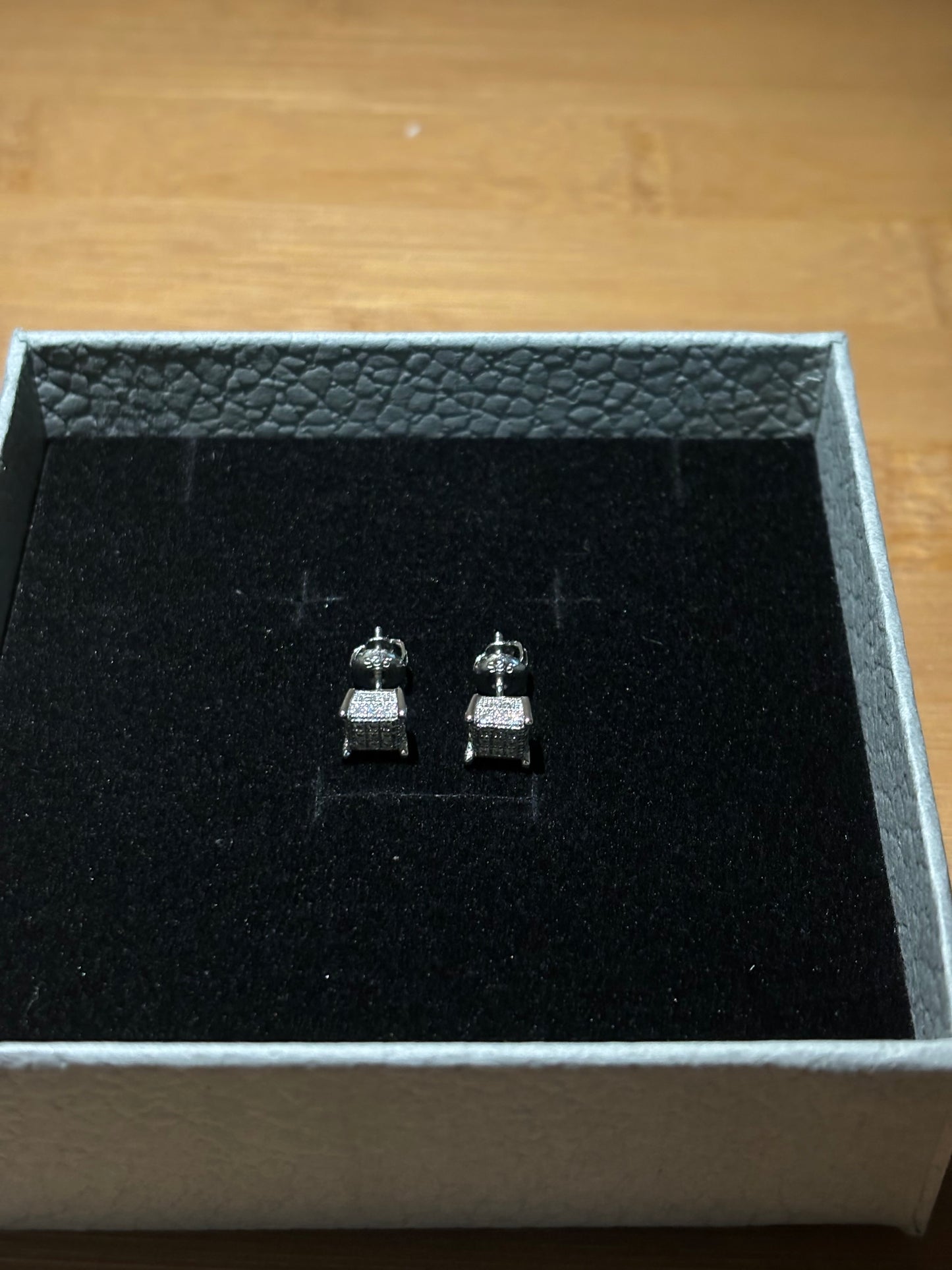 Cubic Stud Earrings