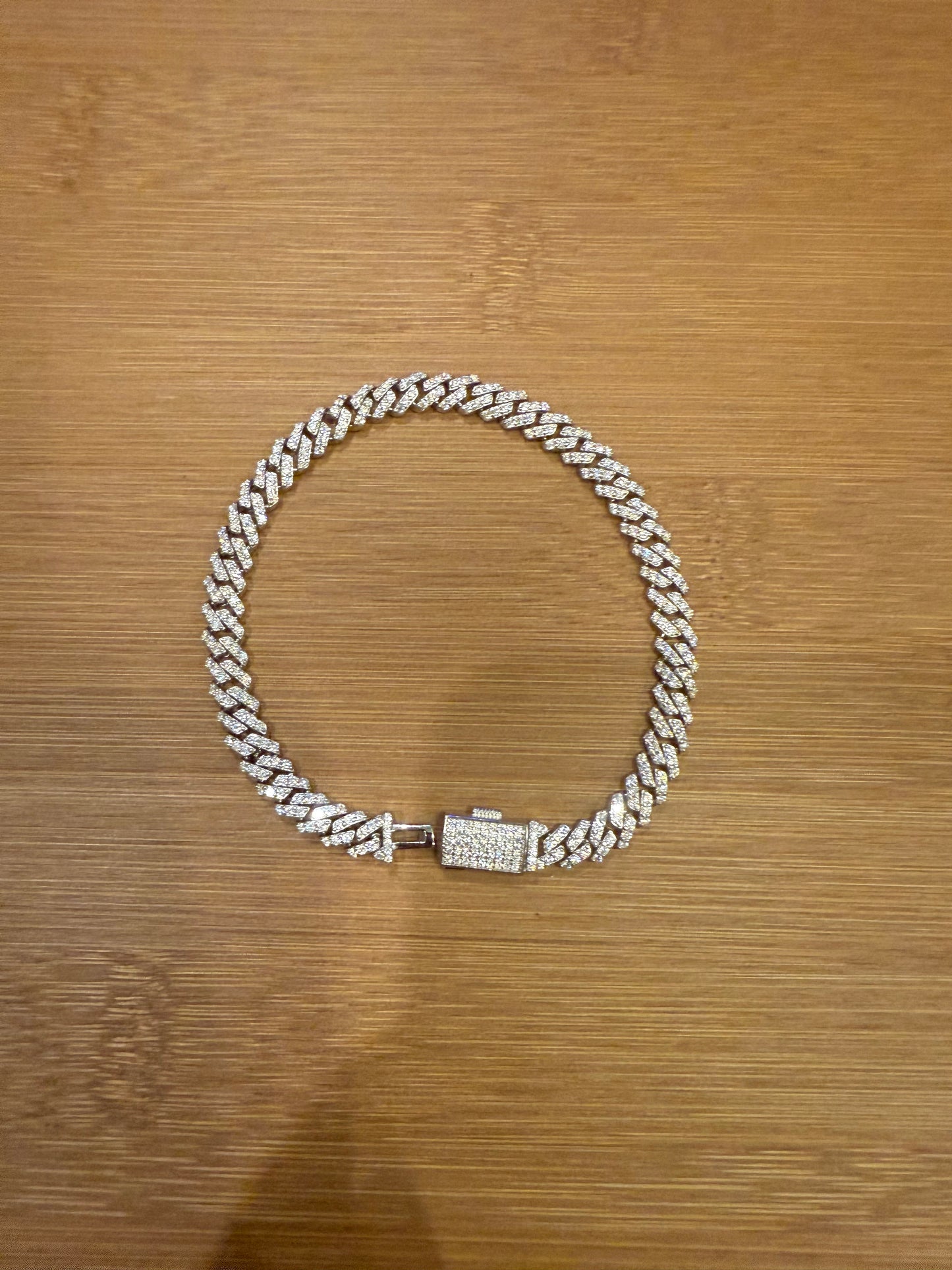 Moissanite Cuban Bracelet