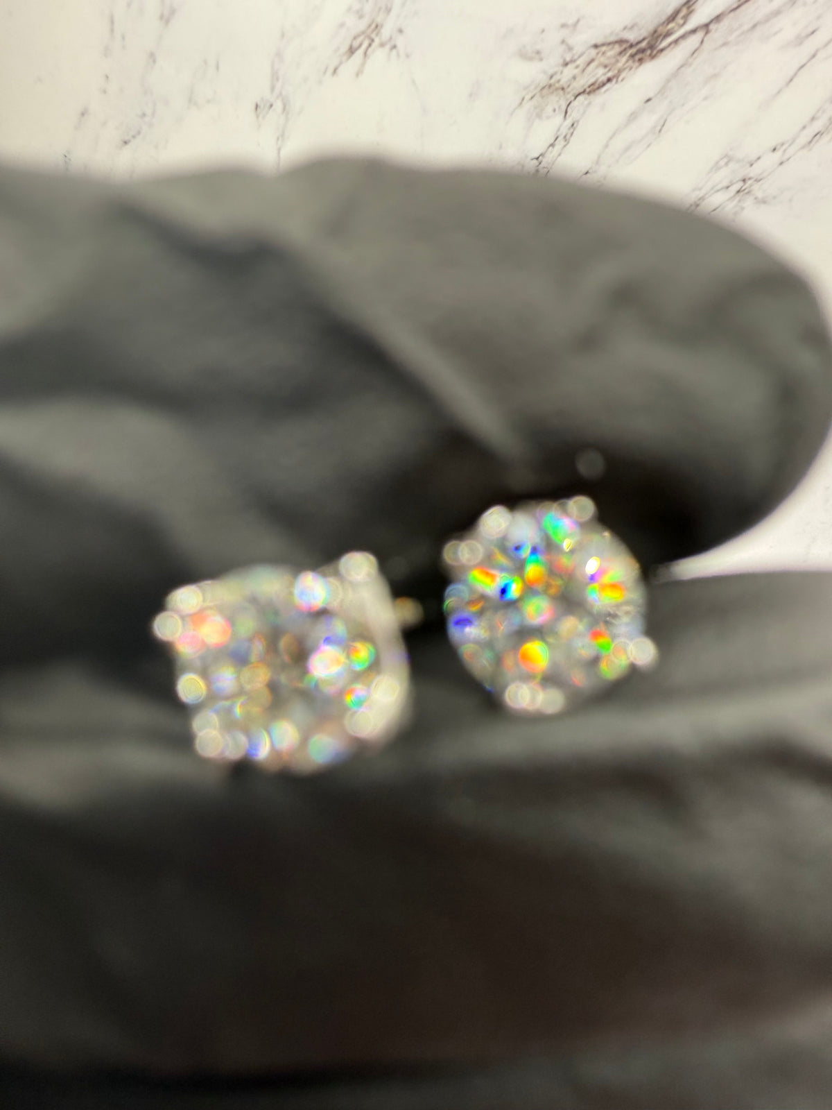 Moissanite Oval Cut Earrings