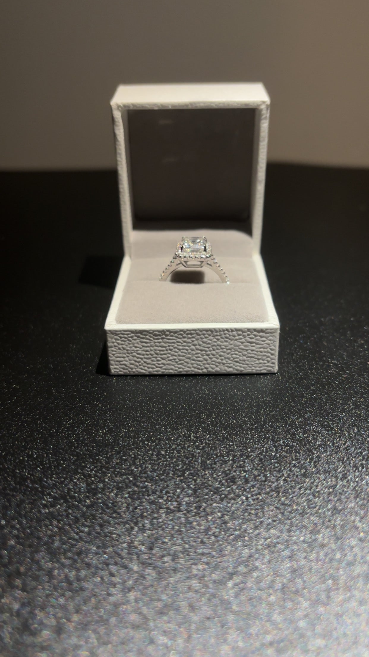 Moissanite Ring Cubic