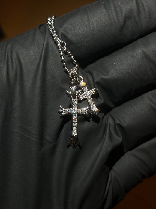 Dual Cross Pendants