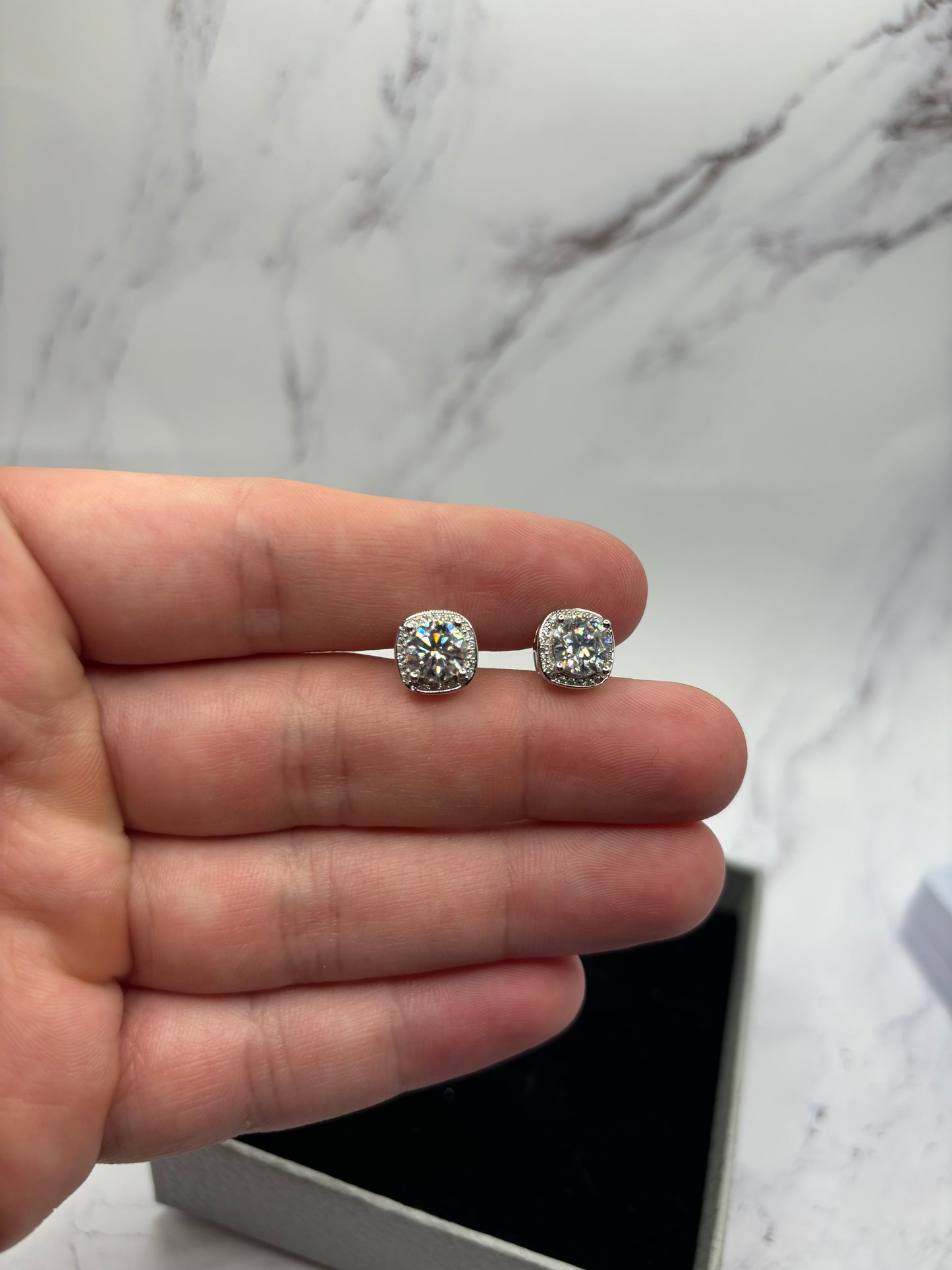 Stud earrings