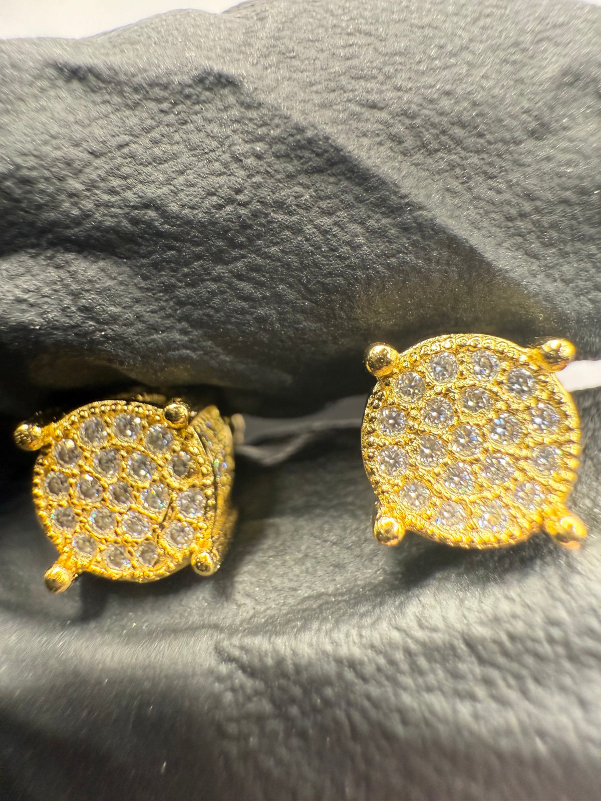 Moissanite Cubic Stud Earrings