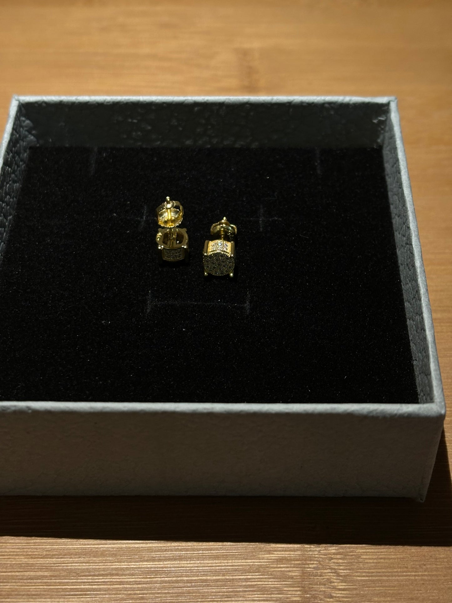 Cubic Stud Earrings