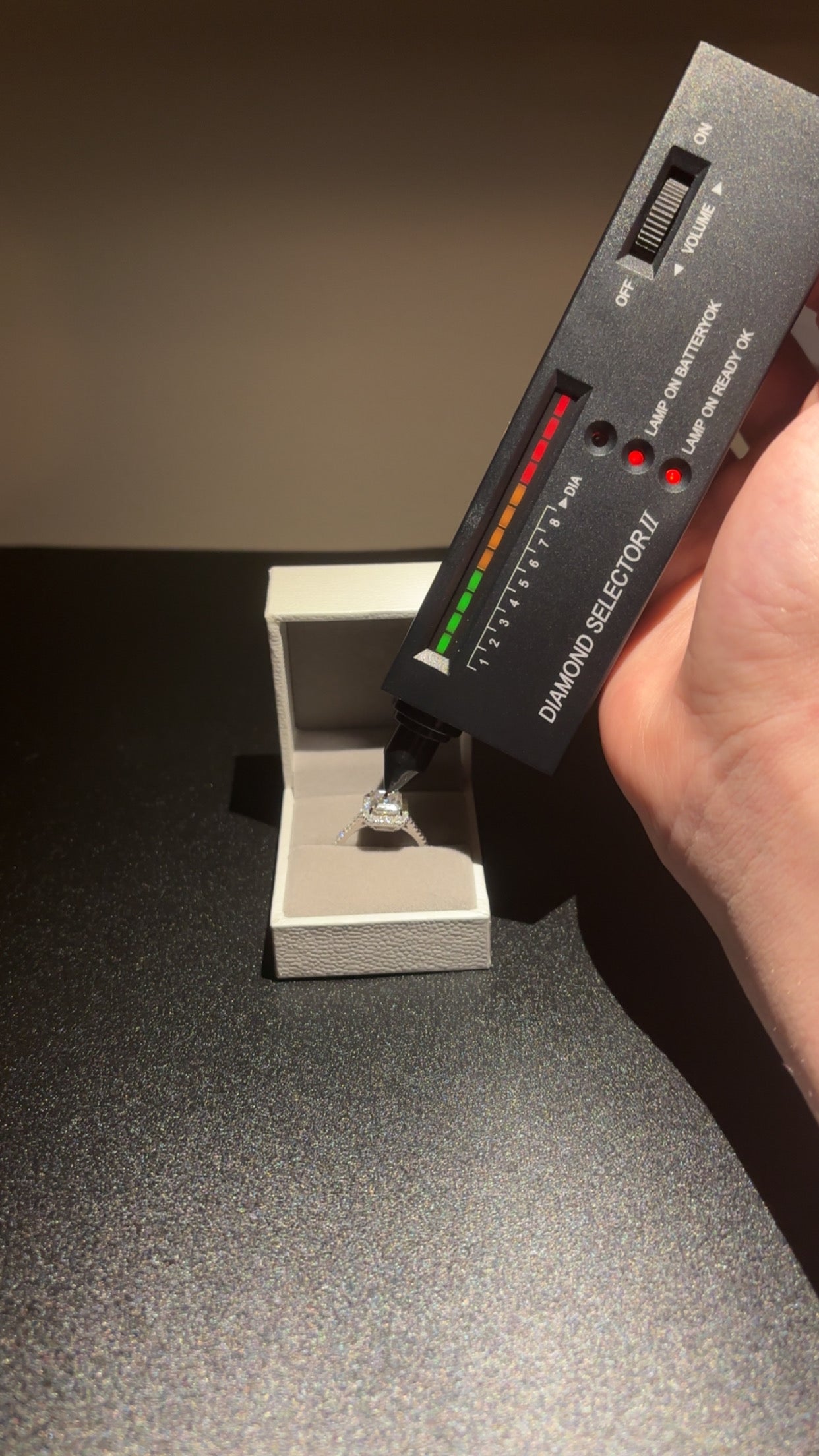 Moissanite Ring Cubic