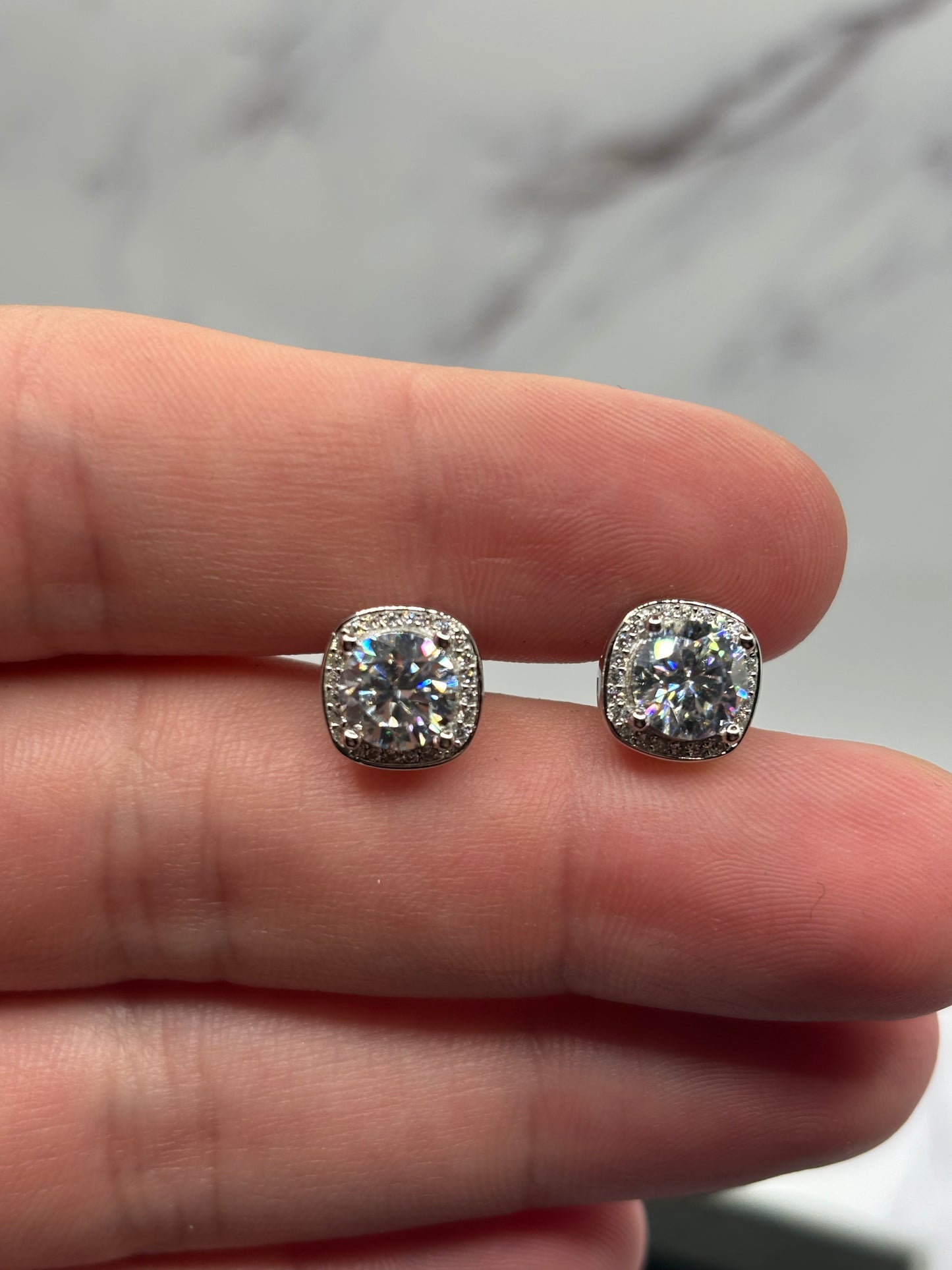 Stud earrings