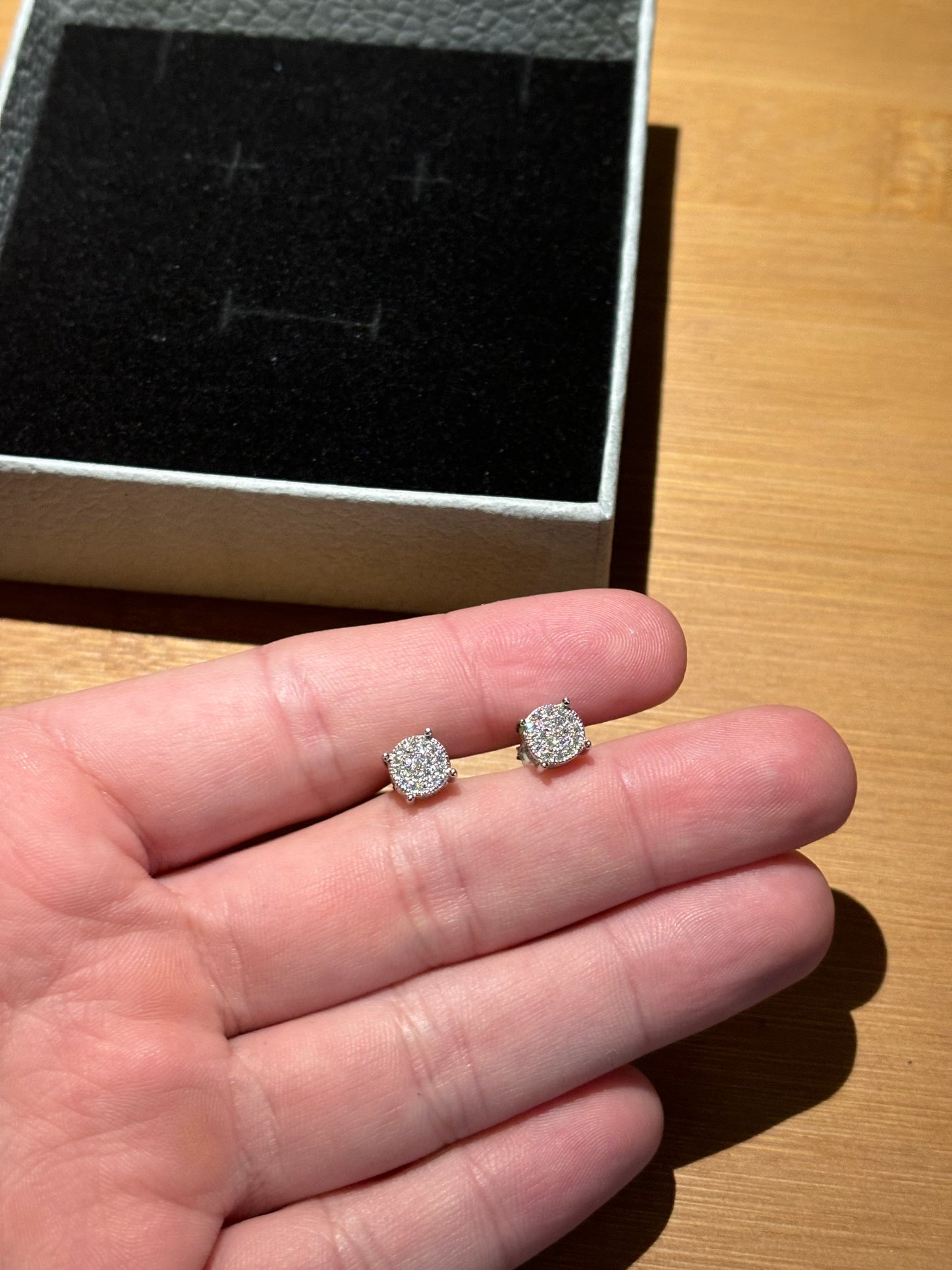 Cubic Stud Earrings
