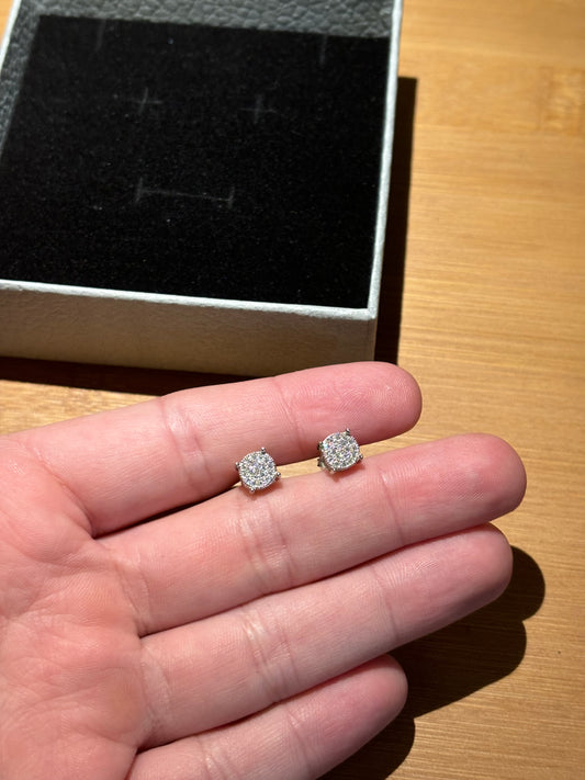 Cubic Stud Earrings