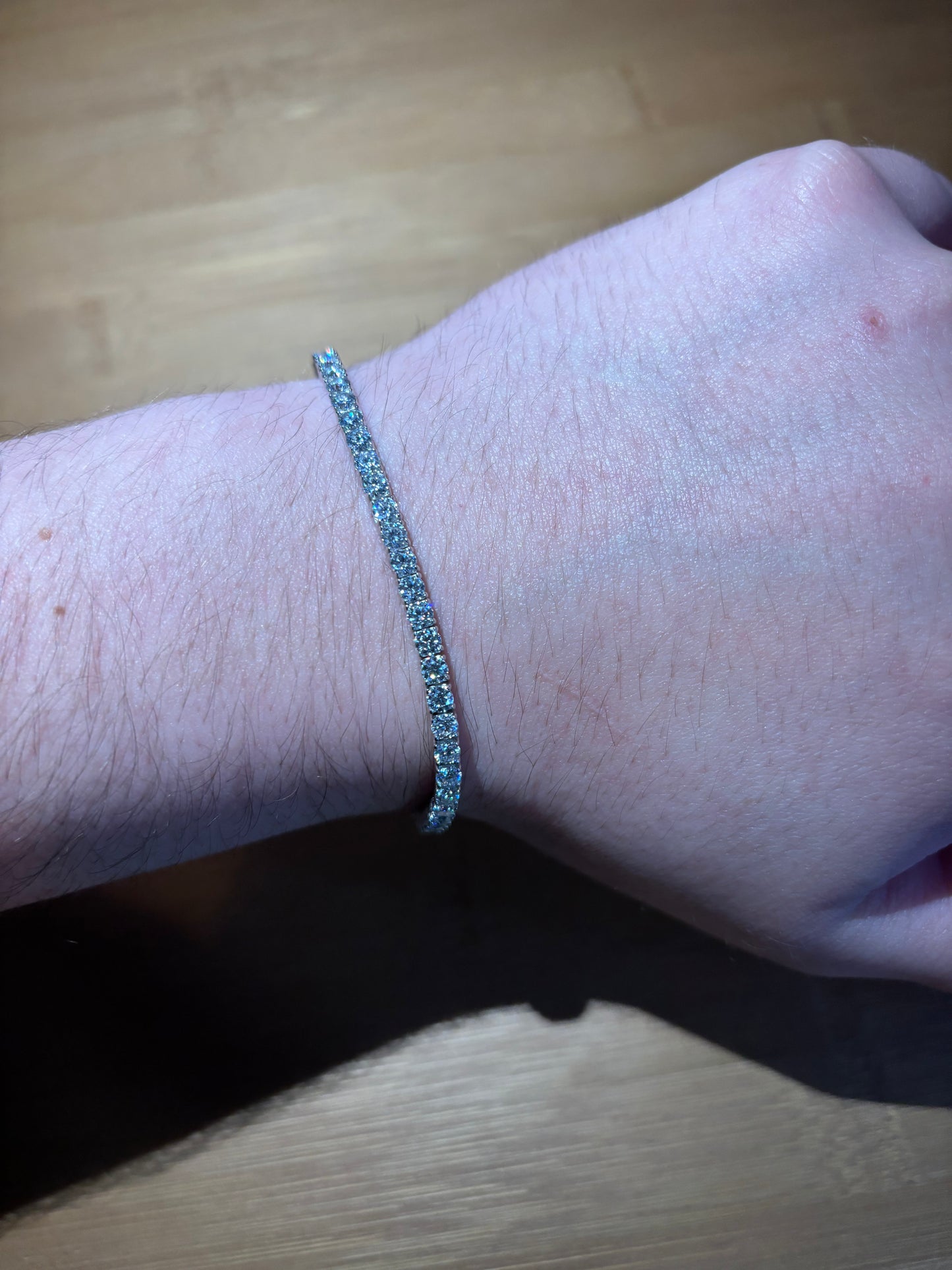 Moissanite Tennis Bracelet