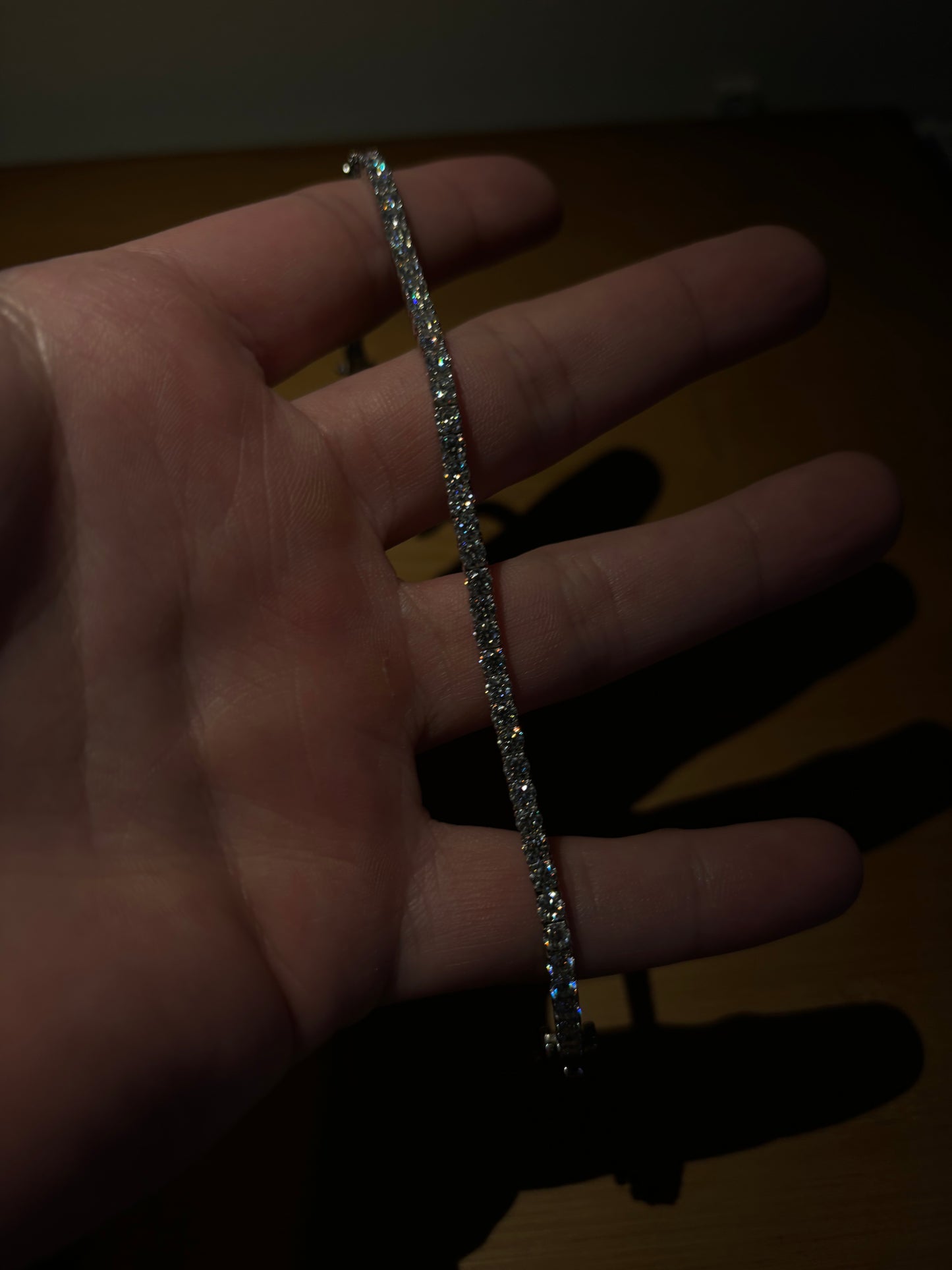 Moissanite Tennis Bracelet